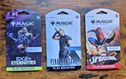 MTG: LOT of 3 Play Booster Packs Final Fantasy Edge of Eternities Spider 171393 - Image 1