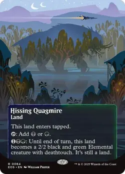 Hissing Quagmire 0064 Borderless Edge of Eternities Foil #64 - Image 1