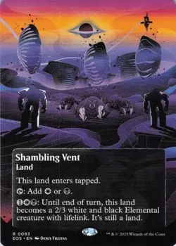 Shambling Vent (0083) (Borderless) Edge of Eternities: Stellar Sights Regular - Image 1