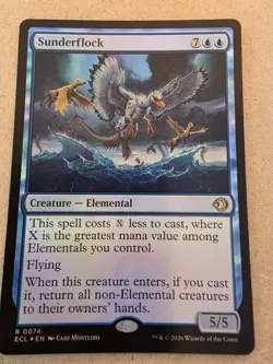 Sunderflock - Foil - Lorwyn Eclipsed - Mtg - Image 1