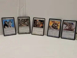 5 Rares Lot Champions of Kamigawa, MTG: General Kabuto,Kusari-Gama,Konda,Uba Mas - Image 1