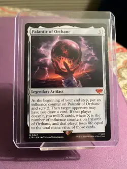Palantir of Orthanc Lord of the Rings MTG Mythic Rare Near Mint - Image 1