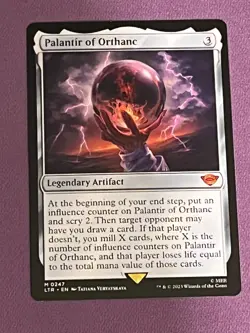 Palantir of Orthanc Lord of the Rings MTG Mythic Rare Near Mint - Image 2