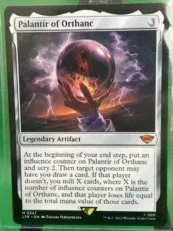 Palantir of Orthanc Universes Beyond: the Lord of the Rings: Nm Pack Fresh Pull - Image 1