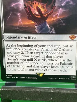Palantir of Orthanc Universes Beyond: the Lord of the Rings: Nm Pack Fresh Pull - Image 5