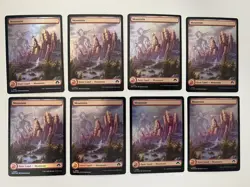 MTG MH3 Mountain #0307 (Qty: 8) *FOIL* ELDRAZI ART Modern Horizons 3 MT/NM - Image 1