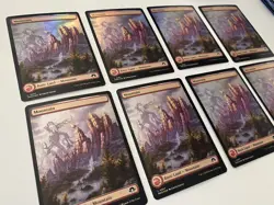 MTG MH3 Mountain #0307 (Qty: 8) *FOIL* ELDRAZI ART Modern Horizons 3 MT/NM - Image 3