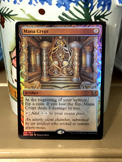 Mtg - Mana Crypt - Kaladesh Inventions - Foil - Legacy - WATCH ITEM VIDEO!!! 0_0 - Image 1