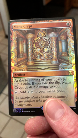 Mtg - Mana Crypt - Kaladesh Inventions - Foil - Legacy - WATCH ITEM VIDEO!!! 0_0 - Image 2