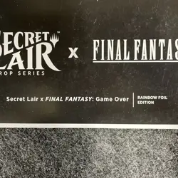 MTG: Secret Lair x Final Fantasy: Game Over Rainbow Foil, Worn Packaging - Image 2