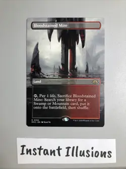 NM Bloodstained Mire - (Borderless) Modern Horizons 3 - Image 1