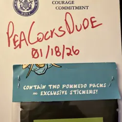 Exclusive Pokkedo V2 and V3 (Fan Made) 2 PACKS Sticker! Derpy Pokemon **SEALED** - Image 4