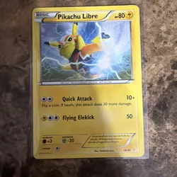 Pokemon Pikachu 2016 TCG Libre Card 14/30 Non-Holo XY Generations NM - Image 1