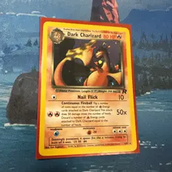 Pokemon Dark Charizard 4/82 Team Rocket Holo Rare English 2000 Unlimited Card - Image 1
