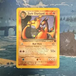 Pokemon Dark Charizard 4/82 Team Rocket Holo Rare English 2000 Unlimited Card - Image 2