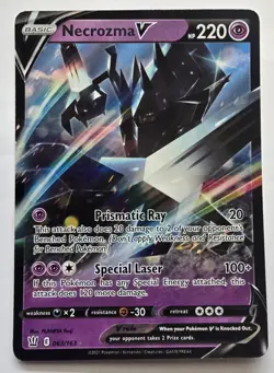 Necrozma V 63/163 Rare Holo V | Battle Styles | Pokemon Card - Image 1