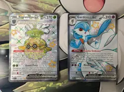 MINT ~ Paldean Fates Full Art Shiny Lot of 3 Pokemon TCG Cards - Gardevoir etc. - Image 2