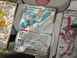 MINT ~ Paldean Fates Full Art Shiny Lot of 3 Pokemon TCG Cards - Gardevoir etc. - Image 5