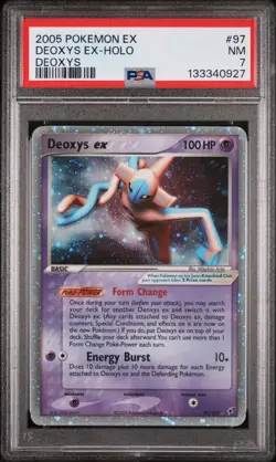 2005 POKEMON EX Deoxys #97 Doexys PSA 7 (New Cert) - Image 1