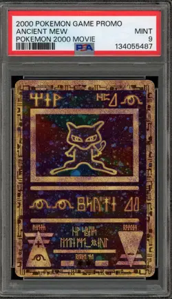 Pokemon Ancient Mew Movie 2000 Promo PSA 9 Mint - Image 1
