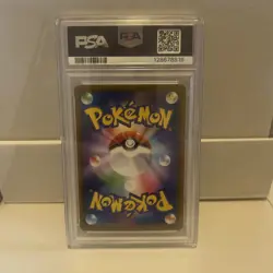 2024 POKEMON JAPANESE TERASTAL FESTIVAL EEVEE EX SAR 224/187 PSA 10 GEM MINT - Image 2