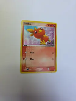 Pokemon TCG Torchic Reverse Holo Card 83/110 Holon Phantoms Stamped 2006 - Image 1