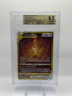 POKEMON ARCEUS VSTAR CROWN ZENITH GALARIAN GALLERY GG70 BGS GEM MINT INVEST - Image 1