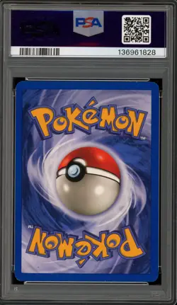 Pokemon Gengar Fossil 1st Edition PORTUGUESE NON Holo Rare #20 PSA 8 - Image 2