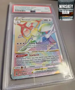 2022 Pokemon Arceus Sword & Shield Brilliant Stars Secret FA Vstar PSA 9 176/172 - Image 2