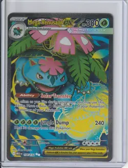 Pokemon TCG Mega Venusaur ex - Ultra Rare ME01: Mega Evolution 155/132 NM - Image 1