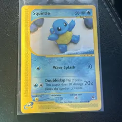 Pokemon Squirtle 131/165 Expedition Base Set Lightly Played - Image 1