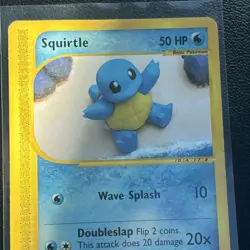 Pokemon Squirtle 131/165 Expedition Base Set Lightly Played - Image 4