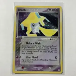 Pokemon TCG Jirachi Rare -Swirl- Hidden Legends Holo 8/101 - Image 1