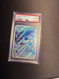 Pokemon Horsea Shrouded Fates Illustration Rare #067 PSA 10 English - Image 1