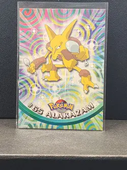 1999 Topps Pokemon Series 1 #64 Alakazam - Near Mint - Image 1