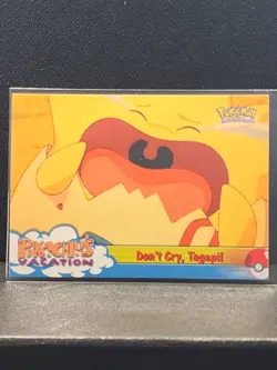 Pokemon TCG Don't Cry, Togepi! Pokemon Topps Pikachu's Vacation 43 - Near Mint - Image 1
