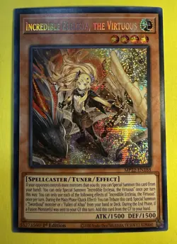 YuGiOh ~ Incredible Ecclesia, the Virtuous MP22-EN188 ~ Prismatic Secret Rare - Image 2
