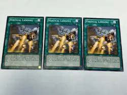 3X Vertical Landing - JOTL-EN064 3 x3 Yugioh Yu Gi Oh! Playset Mixed - Image 1