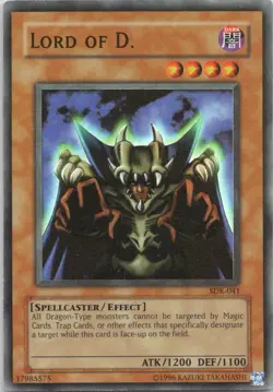 1996 TCG Unlimited Lord of D. HOLO #SDK-041 - Image 1
