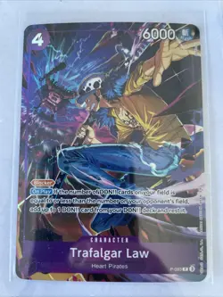 Trafalgar Law (Illustration Box Vol.6) P-093 One Piece Promotion Cards Foil - Image 1