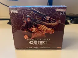 One Piece Paramount War Booster Box OP-02 English w Case (New/Sealed/See Photos) - Image 2