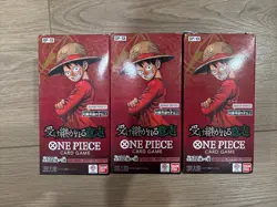 3x One Piece Booster Box OP-13 Carrying On His Will Factory Sealed Japanese - Image 1