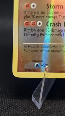 Rhydon Diamond & Pearl Reverse Holo Card # 60/130 Pokemon 2007 - Image 3