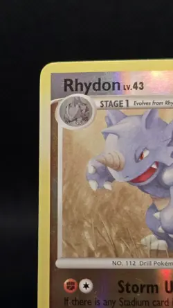 Rhydon Diamond & Pearl Reverse Holo Card # 60/130 Pokemon 2007 - Image 4