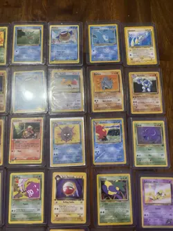 Pokemon TCG 60 card vintage lot, all binder copies various conditions - Image 4