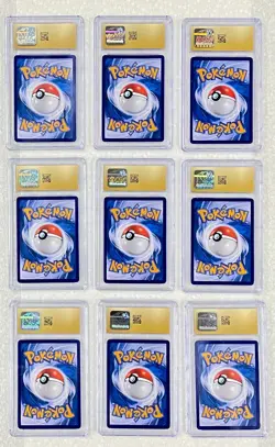 Pokemon CGC Pristine 10 Graded 9 Card Lot Gem Pack Energy Symbol w/ Umbreon - Image 2
