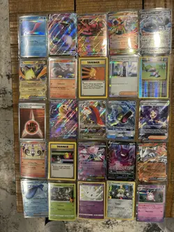 Pokemon Card lot of 25 Full Art, Holos, Multiple Sets - Image 1