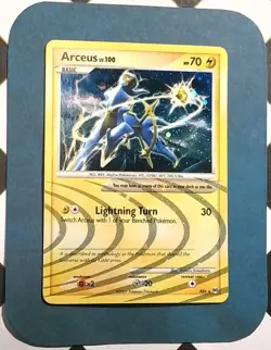 Arceus AR6 Platinum Arceus Holo Rare 2009 Pokemon Card MP/HP - Image 1
