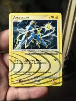 Arceus AR6 Platinum Arceus Holo Rare 2009 Pokemon Card MP/HP - Image 4