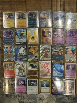 Pokemon Card lot of 30 Full Art, Holos, Multiple Sets - Image 1